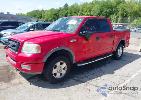 2004 Ford F-150 Fx4/Lariat/Xlt from USA, damaged, VIN 1FTPW145X4KA60225
